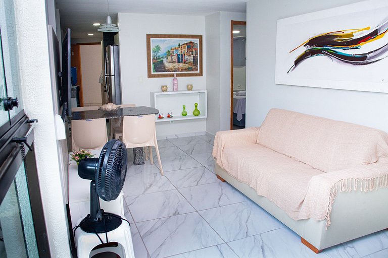 CoHost Apt Sea 03 80m do mar e 500m da Vila